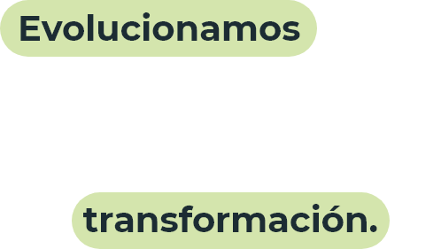 Evolucionamos nuestra imagen y nuestro website se encuentra en transformación.